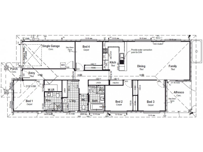 Lot 2165 Proposed Rd, Edmondson Park NSW 2174 Floorplan