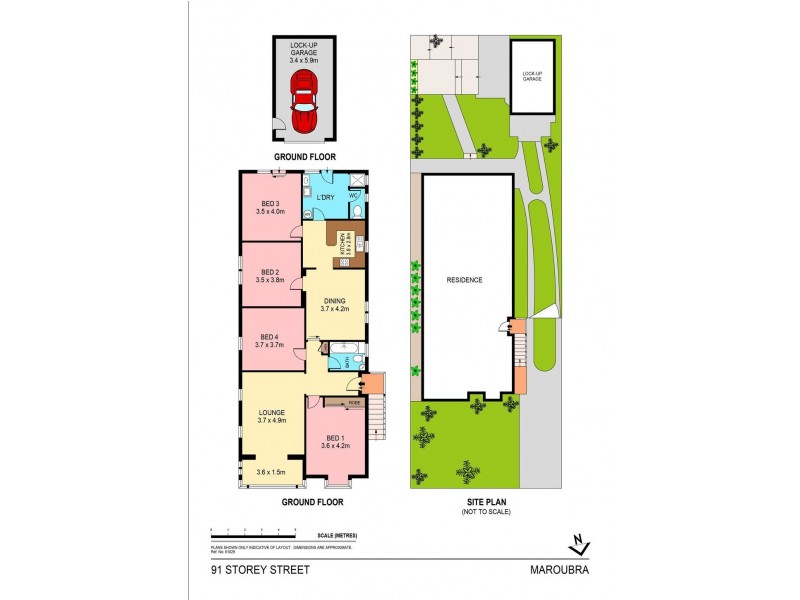 91 Storey Street, Maroubra NSW 2035 Floorplan
