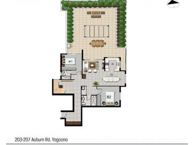 27/203 Auburn Road, Yagoona NSW 2199 Floorplan