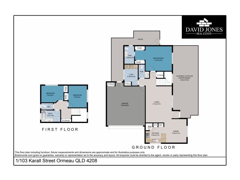 1/103 Karall Street, Ormeau QLD 4208 Floorplan
