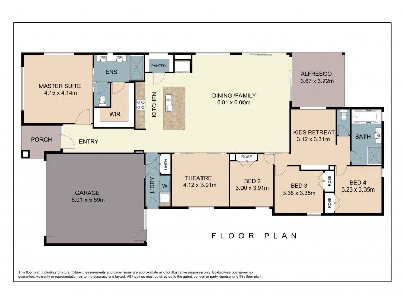 8 Ellenborough Avenue, Ormeau Hills QLD 4208 Floorplan