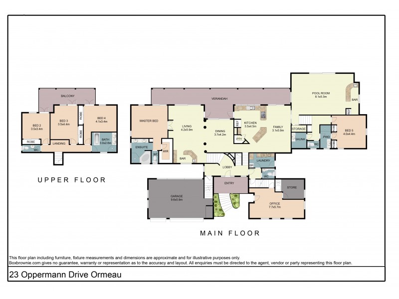 23 Oppermann Drive, Ormeau QLD 4208 Floorplan