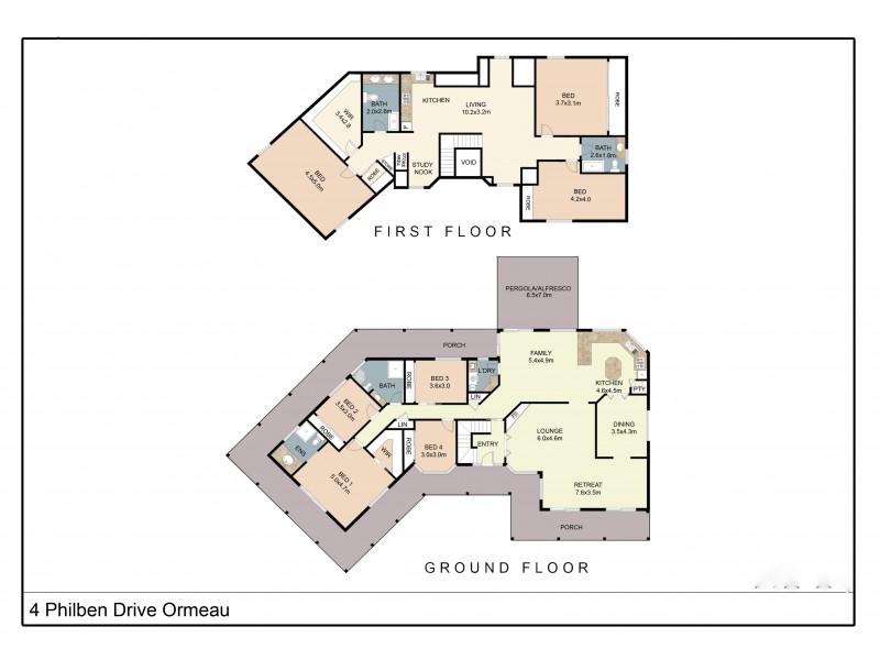 4 Philben Drive, Ormeau QLD 4208 Floorplan