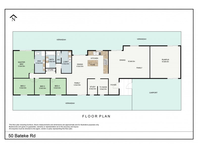 50 Bateke Road, Tamborine Mountain QLD 4272 Floorplan
