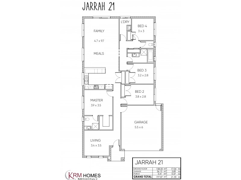 42 Glenburnie Ave, Heathcote Junction VIC 3758 Floorplan