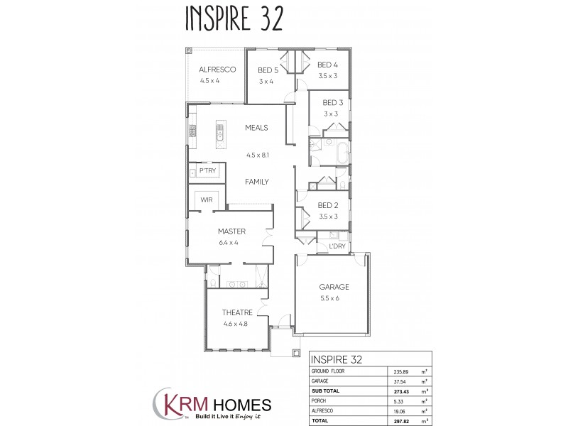 Lot 294  Whistler Ave, Wallan VIC 3756 Floorplan