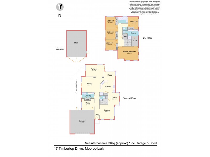 17 Timbertop Court, Mooroolbark VIC 3138 Floorplan