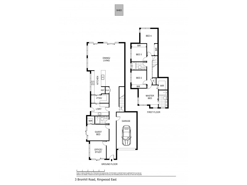 3 Bronhill Road, Ringwood East VIC 3135 Floorplan