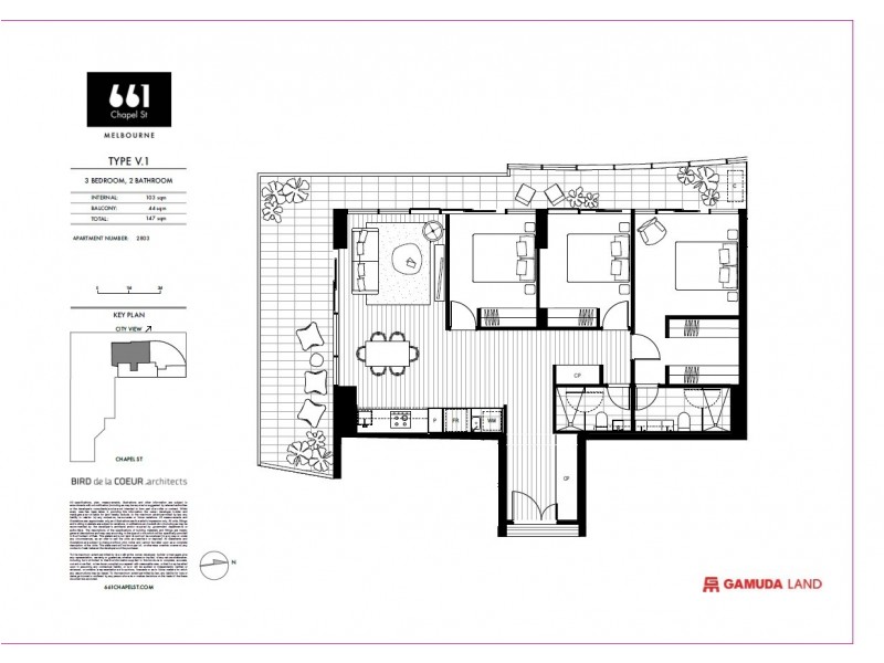 661 Chapel Street, South Yarra VIC 3141 Floorplan