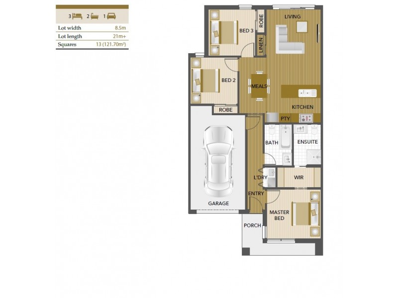 Craigieburn VIC 3064 Floorplan