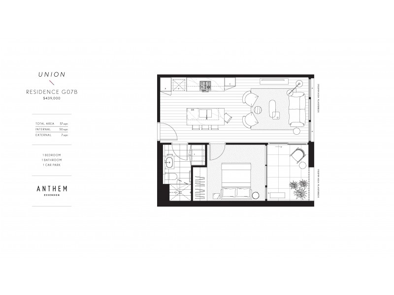 1 Oshannassy Street, Essendon North VIC 3041 Floorplan