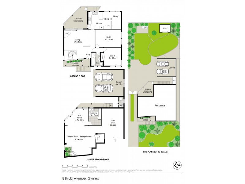 8 Birubi Avenue, Gymea NSW 2227 Floorplan