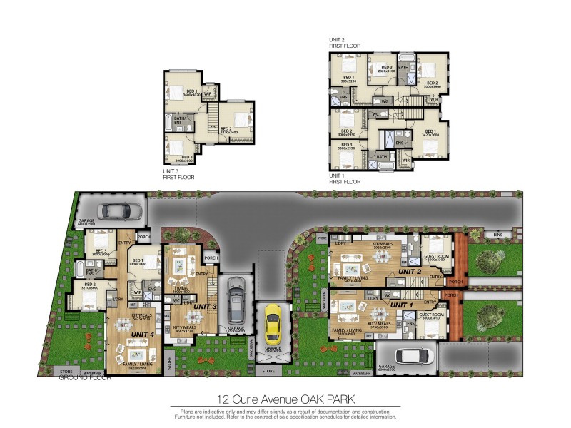3/12 Curie Avenue, Oak Park VIC 3046 Floorplan