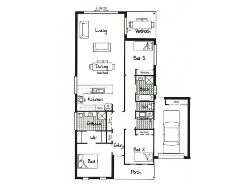9/7-9 Allison Street, Leongatha VIC 3953 Floorplan