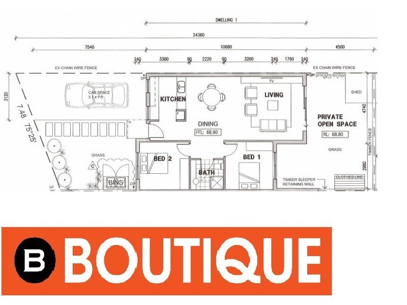 54 Lind St, Strathmore VIC 3041 Floorplan