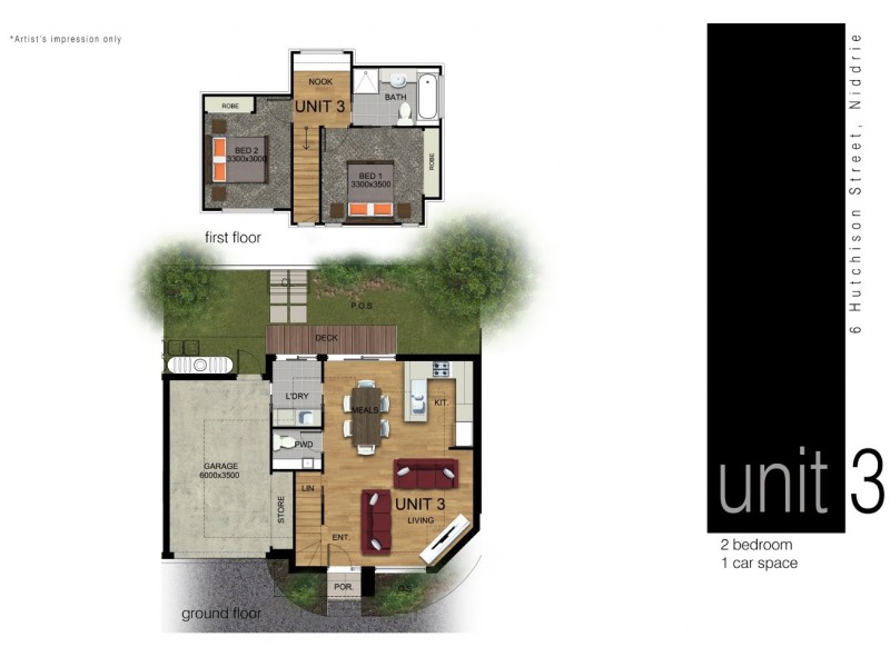 3/6 Hutchison Street, Niddrie VIC 3042 Floorplan