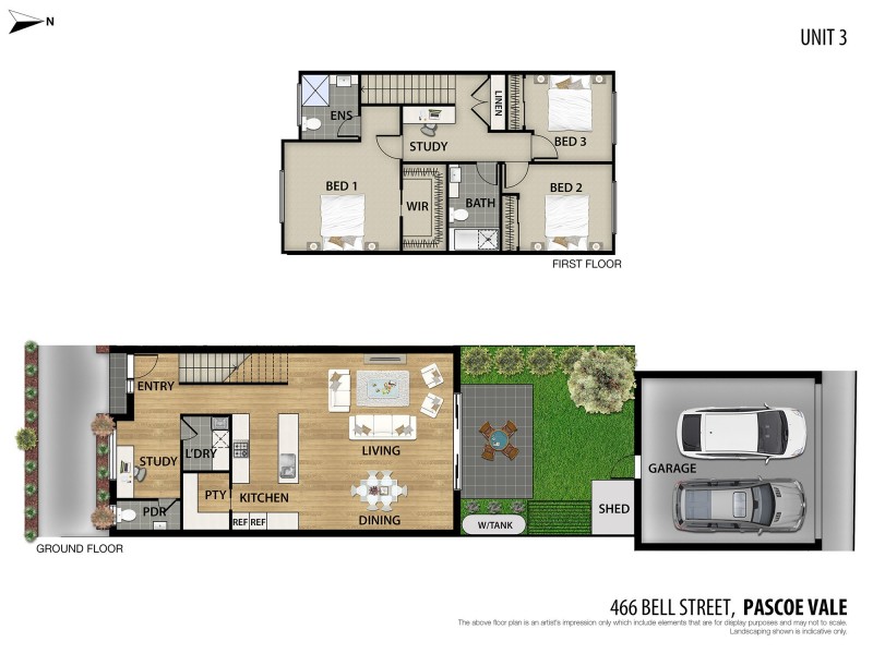1-3/466 Bell Street, Pascoe Vale South VIC 3044 Floorplan