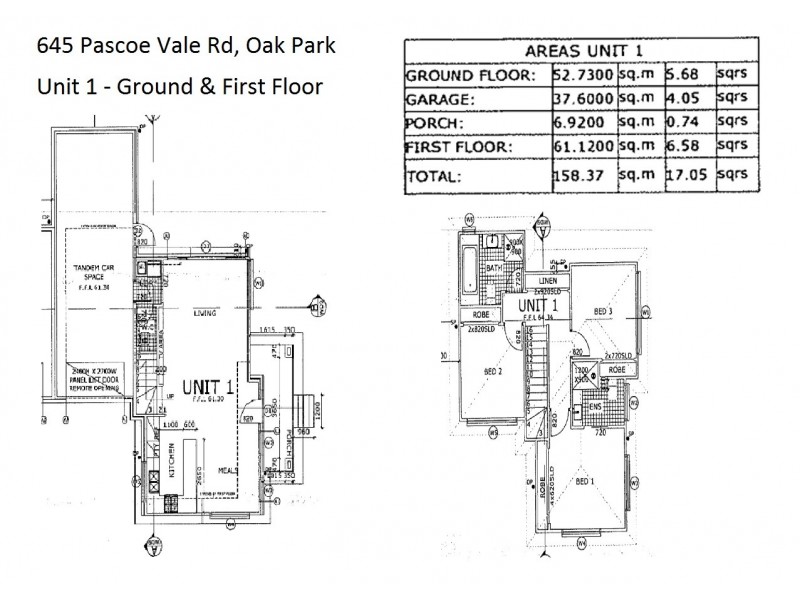 Unit 1/645 Pascoe Vale Road, Oak Park VIC 3046 Floorplan