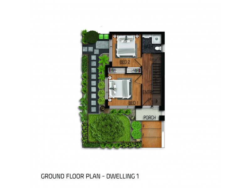 1/190 St Leonards Rd, Ascot Vale VIC 3032 Floorplan