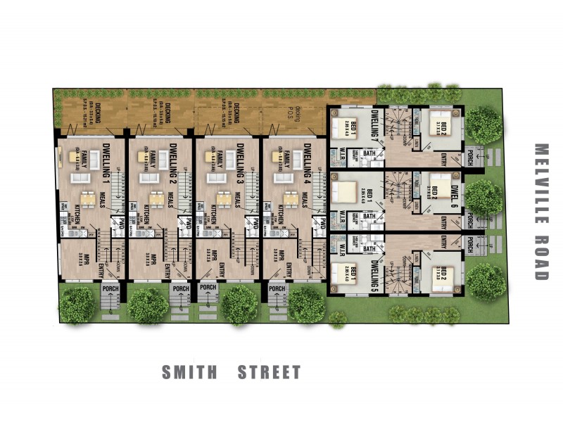 1 Melville Rd, Brunswick West VIC 3055 Floorplan