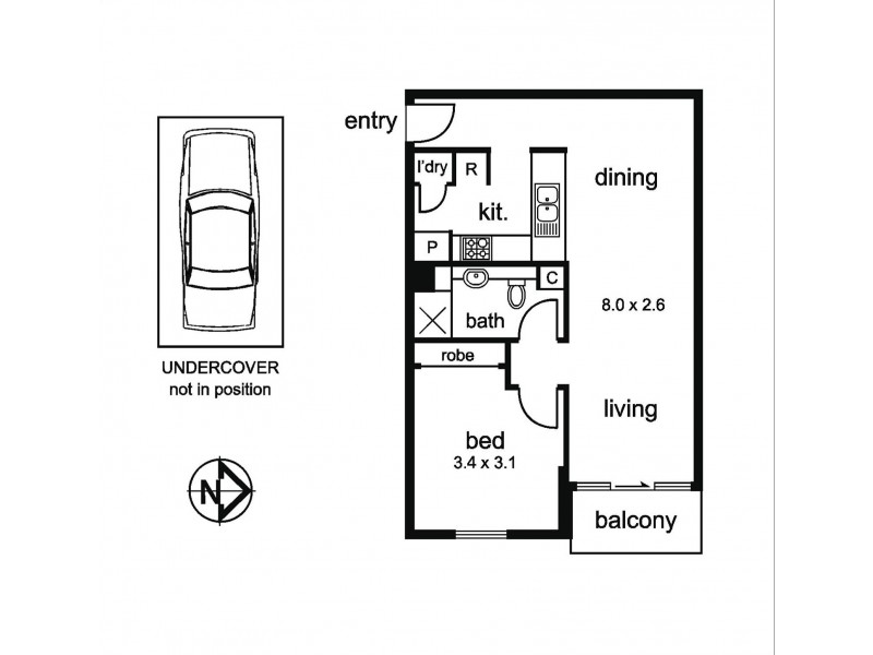 1 Saint David Street, Fitzroy VIC 3065 Floorplan