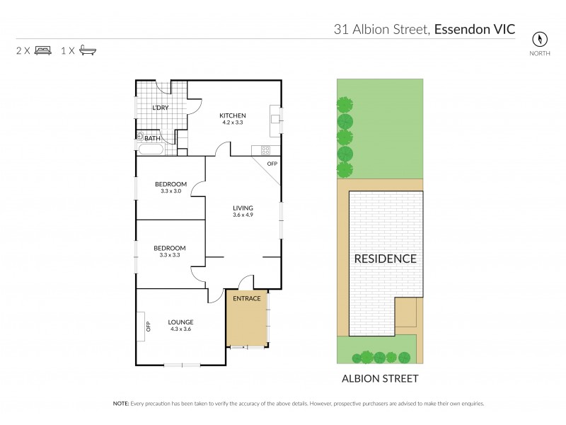 31 Albion Street, Essendon VIC 3040 Floorplan
