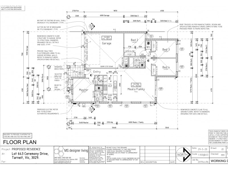 Lot 643 Ceremony Drive, Tarneit VIC 3029 Floorplan