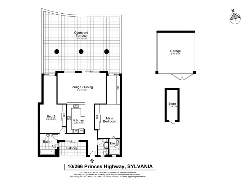 10/266 Princes Highway, Sylvania NSW 2224 Floorplan