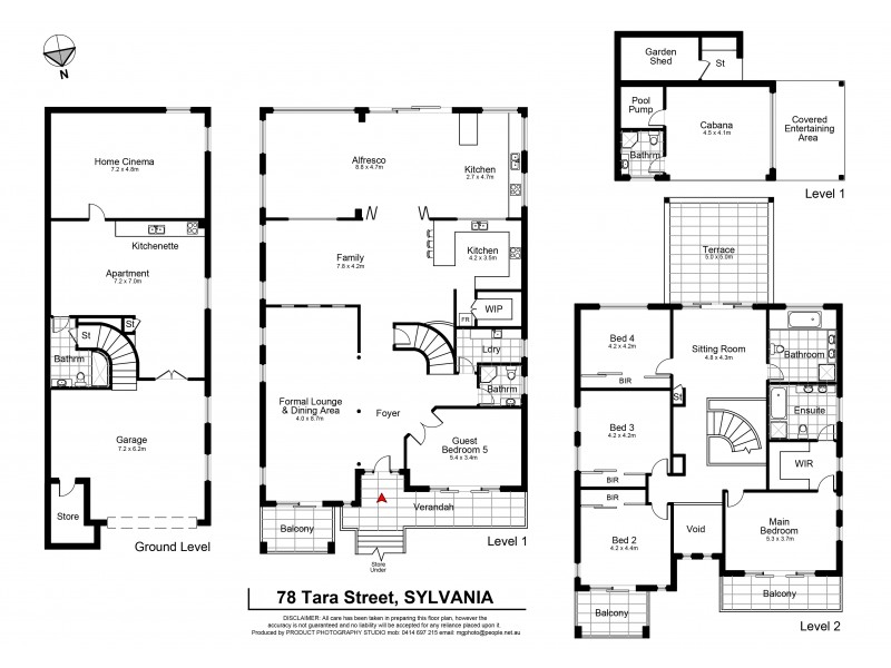 78 Tara Street, Sylvania NSW 2224 Floorplan