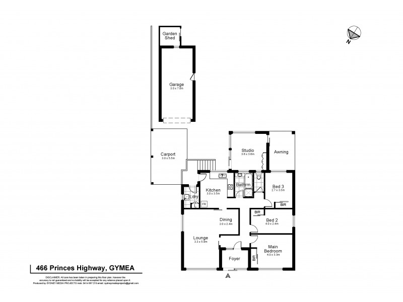 466 Princes Highway, Gymea NSW 2227 Floorplan