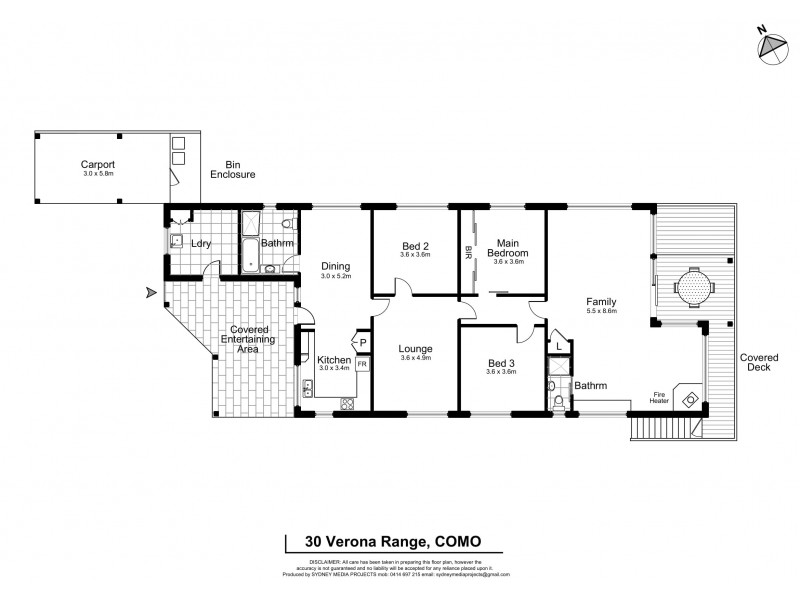 30 Verona Range, Como NSW 2226 Floorplan