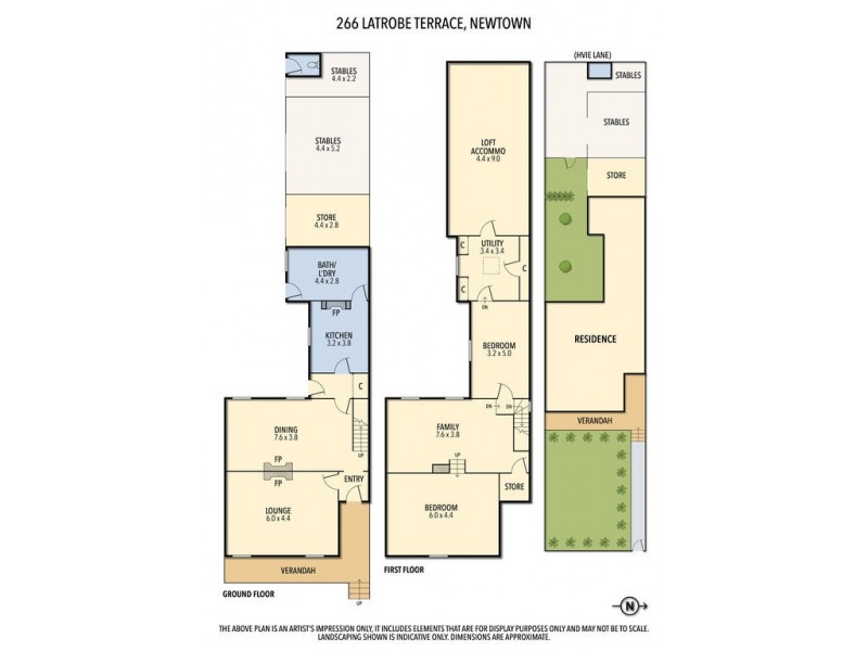 266 LATROBE TERRACE, Newtown VIC 3220 Floorplan