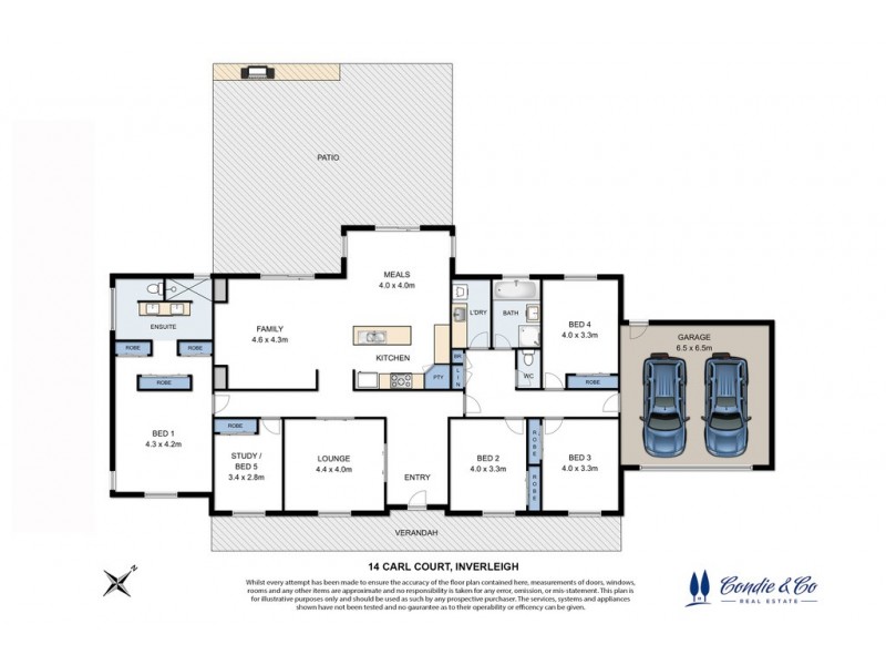14 Carl Court, Inverleigh VIC 3321 Floorplan