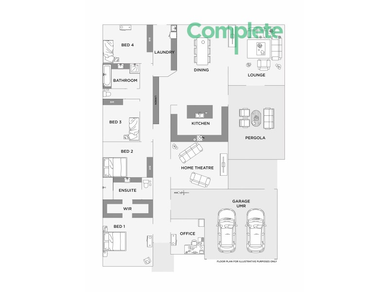 3 Colonel Light Place, Mount Gambier SA 5290 Floorplan