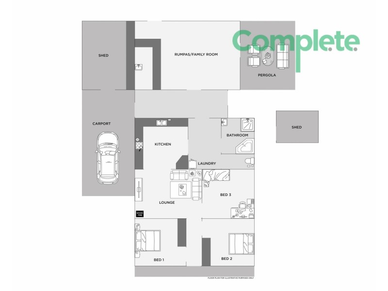 33 POWELL STREET, Mount Gambier SA 5290 Floorplan