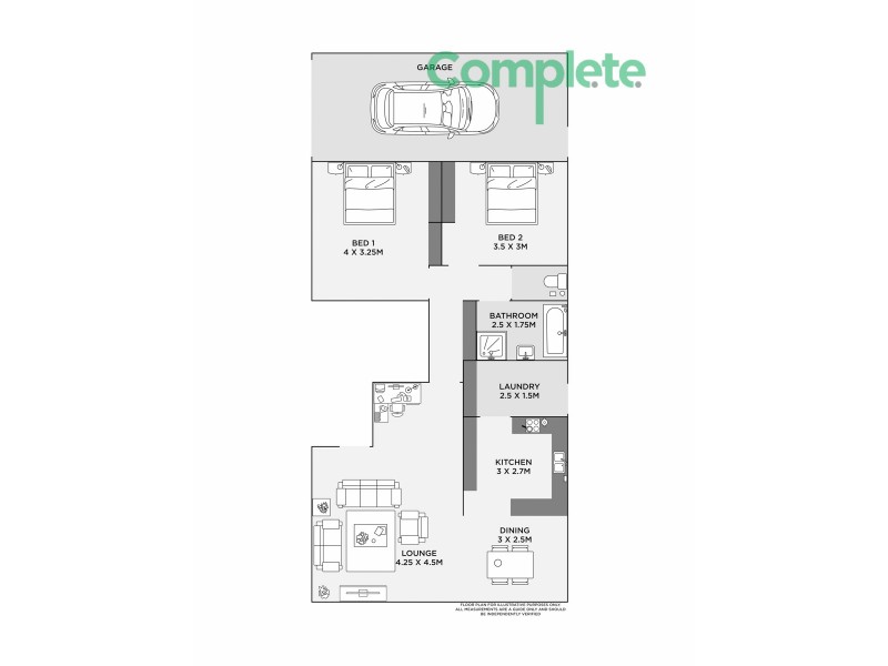 1/10 HIGGS STREET, Mount Gambier SA 5290 Floorplan