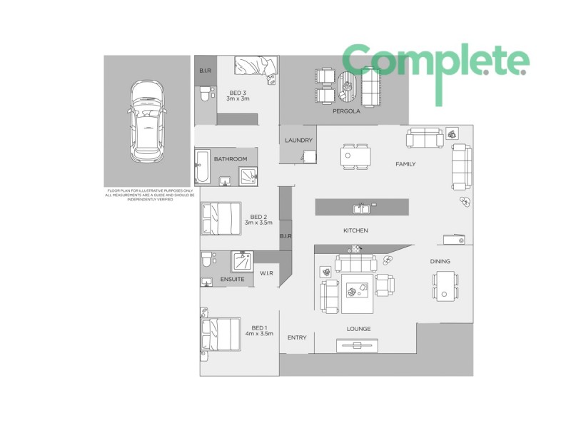 9 Westlands Court, Mount Gambier SA 5290 Floorplan
