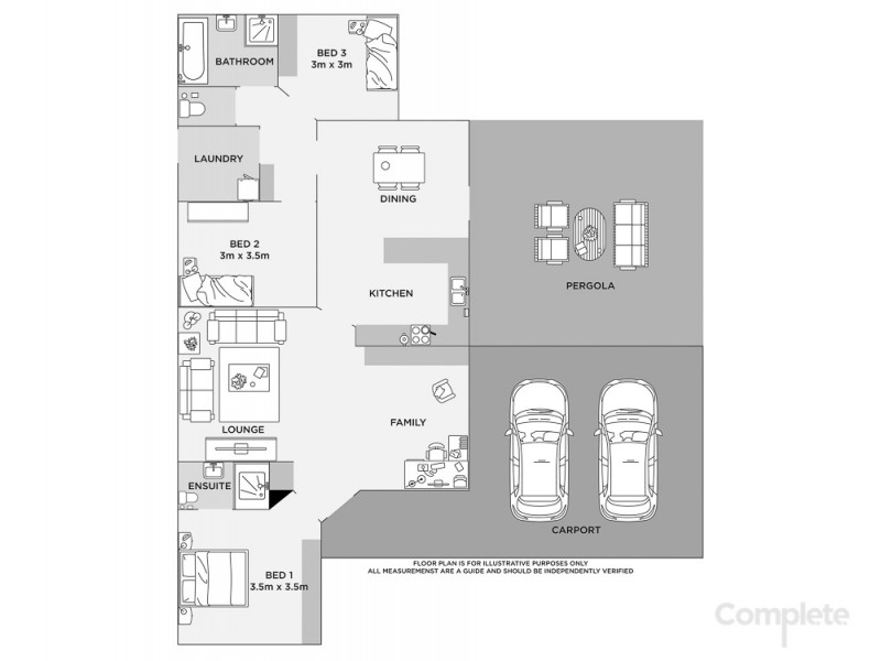 2 MONTROSE COURT, Mount Gambier SA 5290 Floorplan