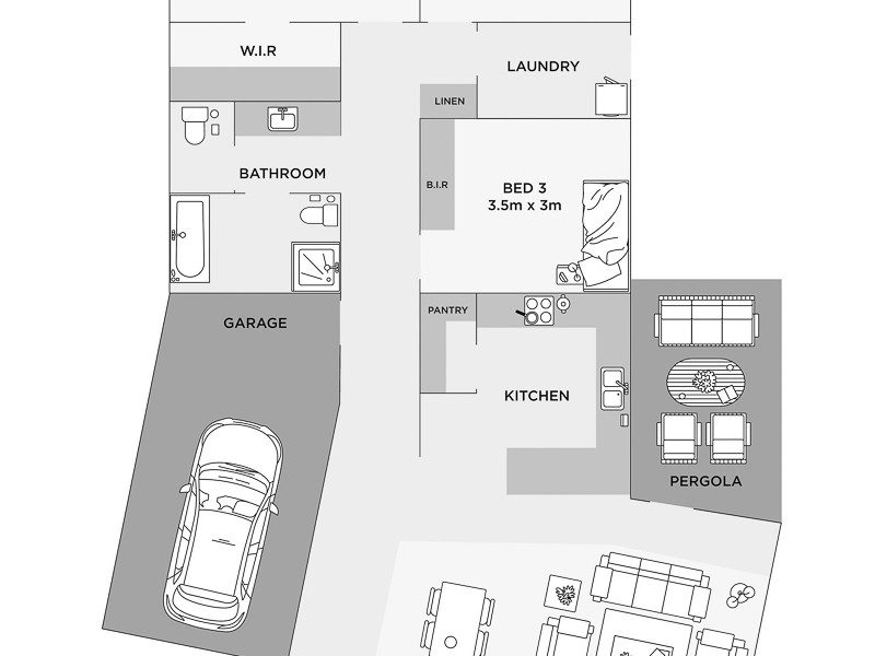 8B GEORGE STREET, Mount Gambier SA 5290 Floorplan