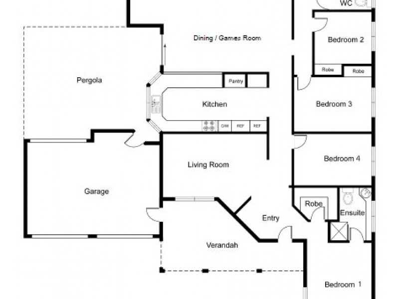 3 BELLSHIRE PLACE, Mount Gambier SA 5290 Floorplan