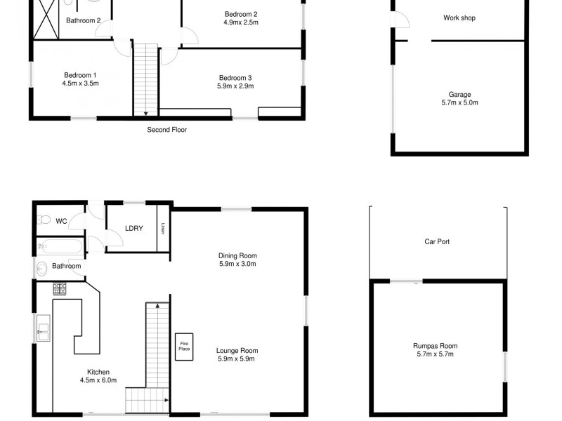 99 CAROLINE ROAD, Yahl SA 5291 Floorplan