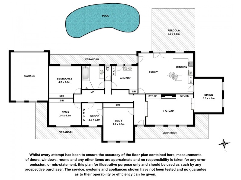 25 TENISON DRIVE, Mount Gambier SA 5290 Floorplan
