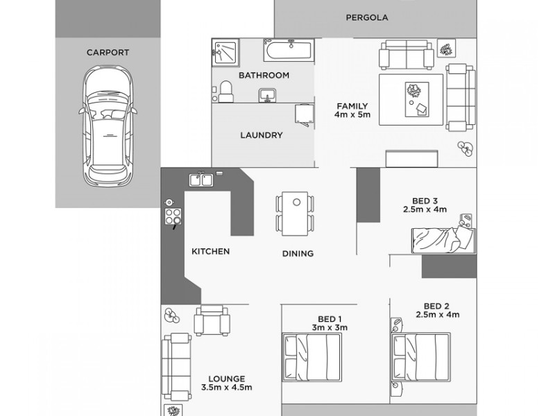 21 UNION STREET, Mount Gambier SA 5290 Floorplan