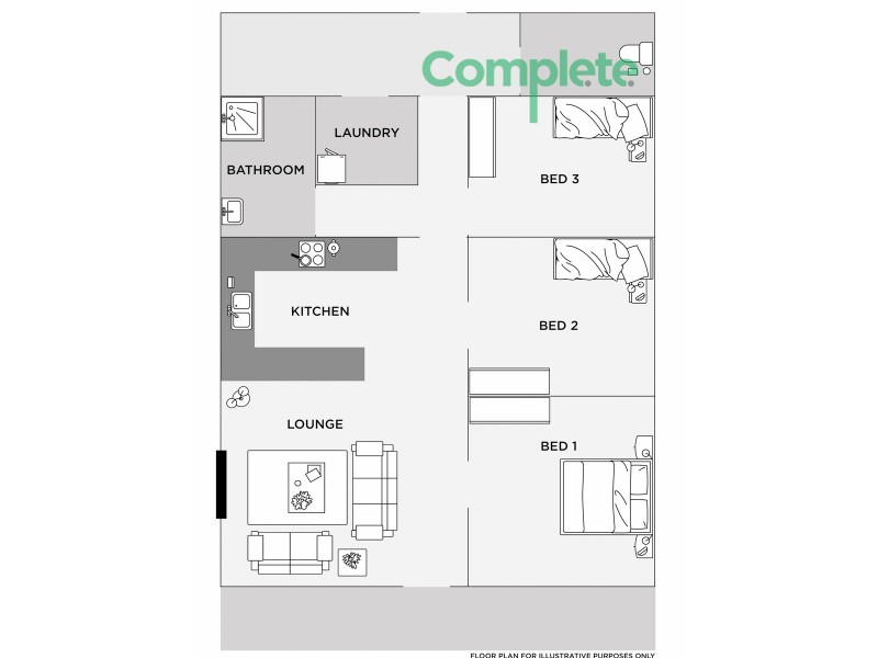 17 MCINTOSH STREET, Nangwarry SA 5277 Floorplan