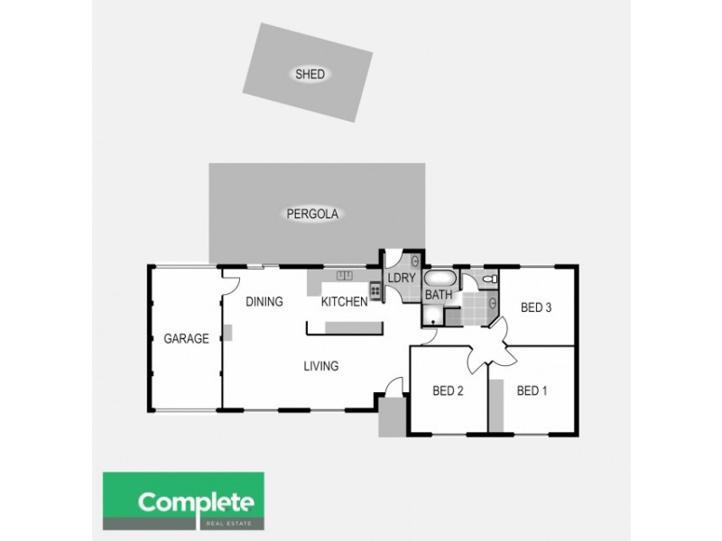 19 Glenmont Crescent, Mount Gambier SA 5290 Floorplan