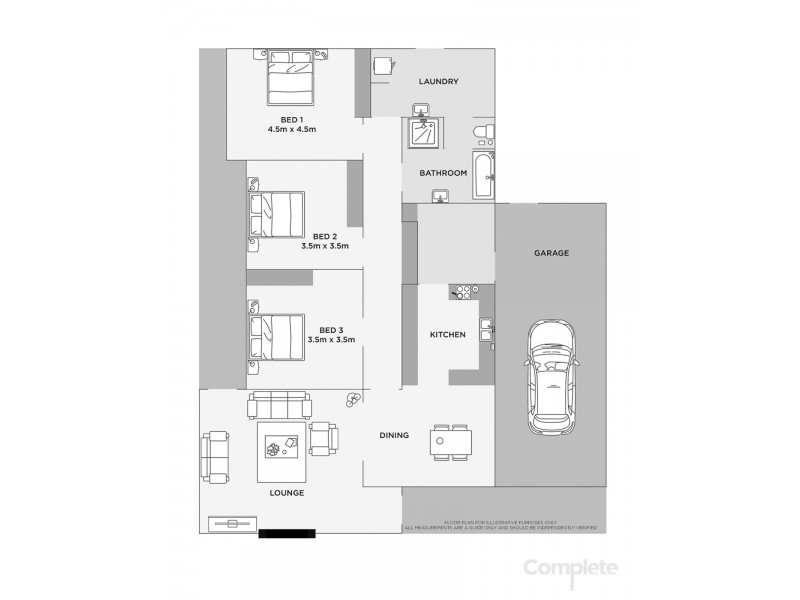 3 LAURIE STREET, Mount Gambier SA 5290 Floorplan