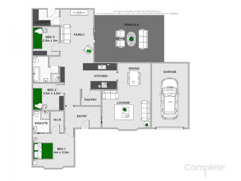 8 MONTEBELLO DRIVE, Mount Gambier SA 5290 Floorplan