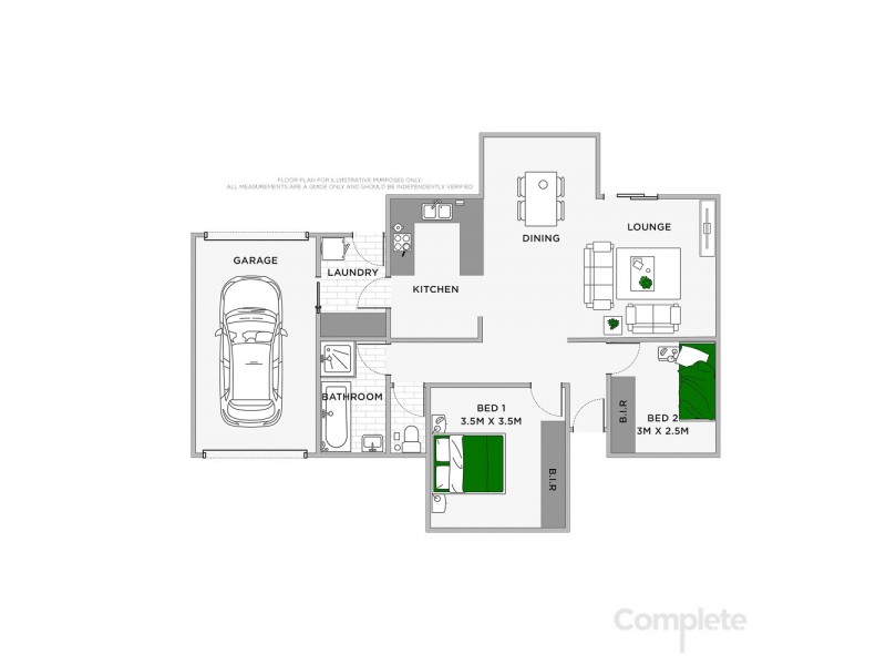 2/31A STURT STREET, Mount Gambier SA 5290 Floorplan