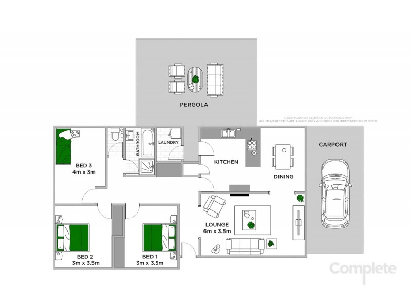1 JOHN STREET, Kalangadoo SA 5278 Floorplan