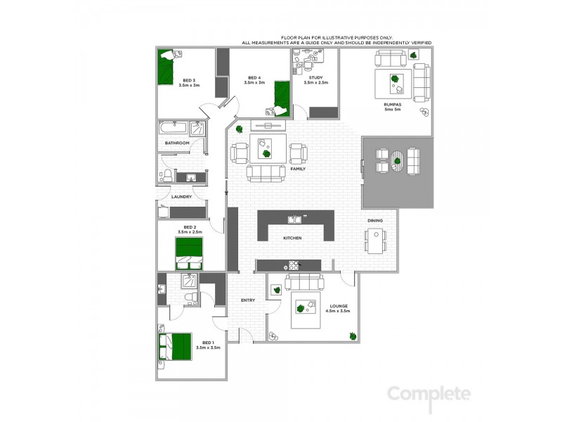 3 MARLOW COURT, Mount Gambier SA 5290 Floorplan